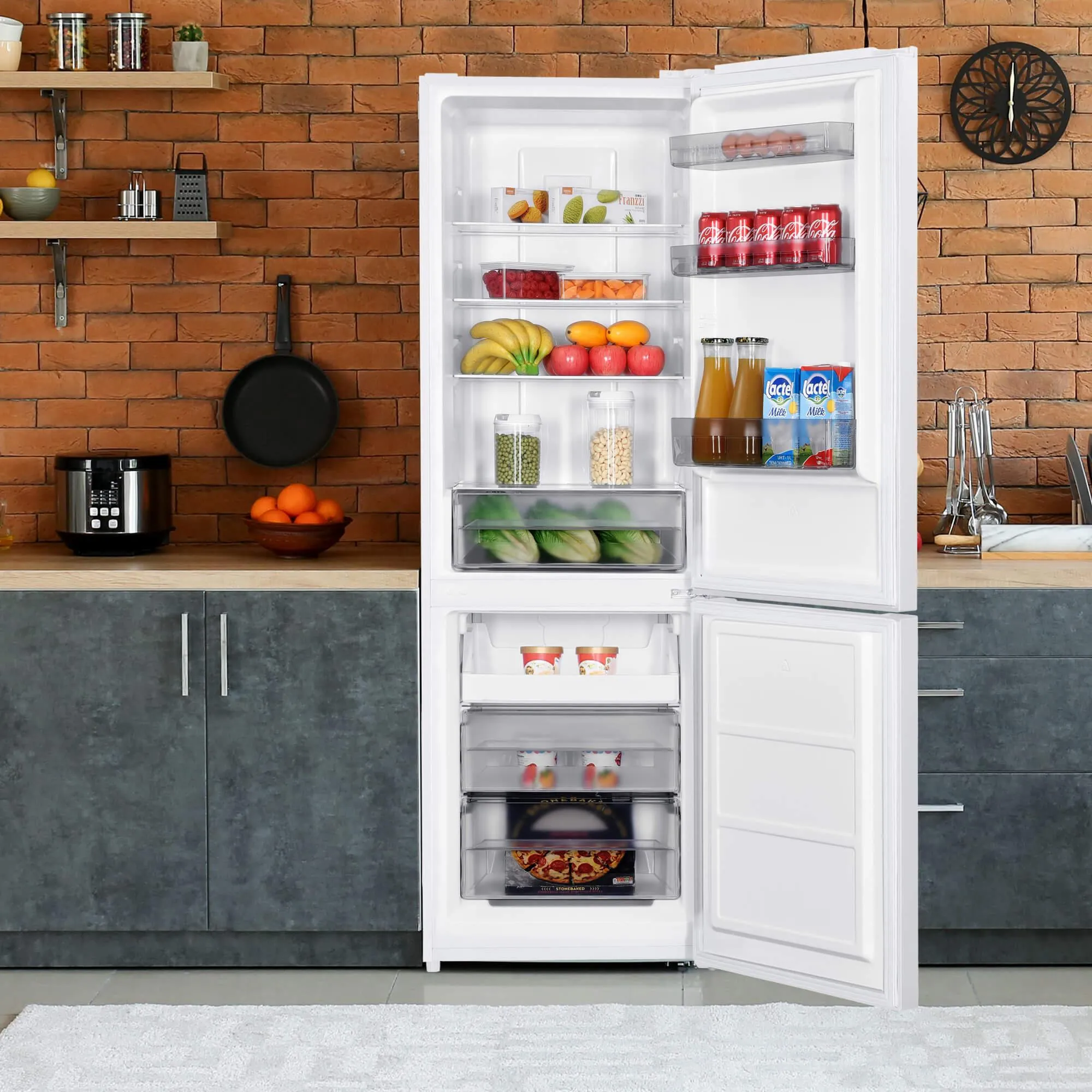 Danby DBMF100B1WDB Danby 10 Cu Ft Bottom Mount Refrigerator