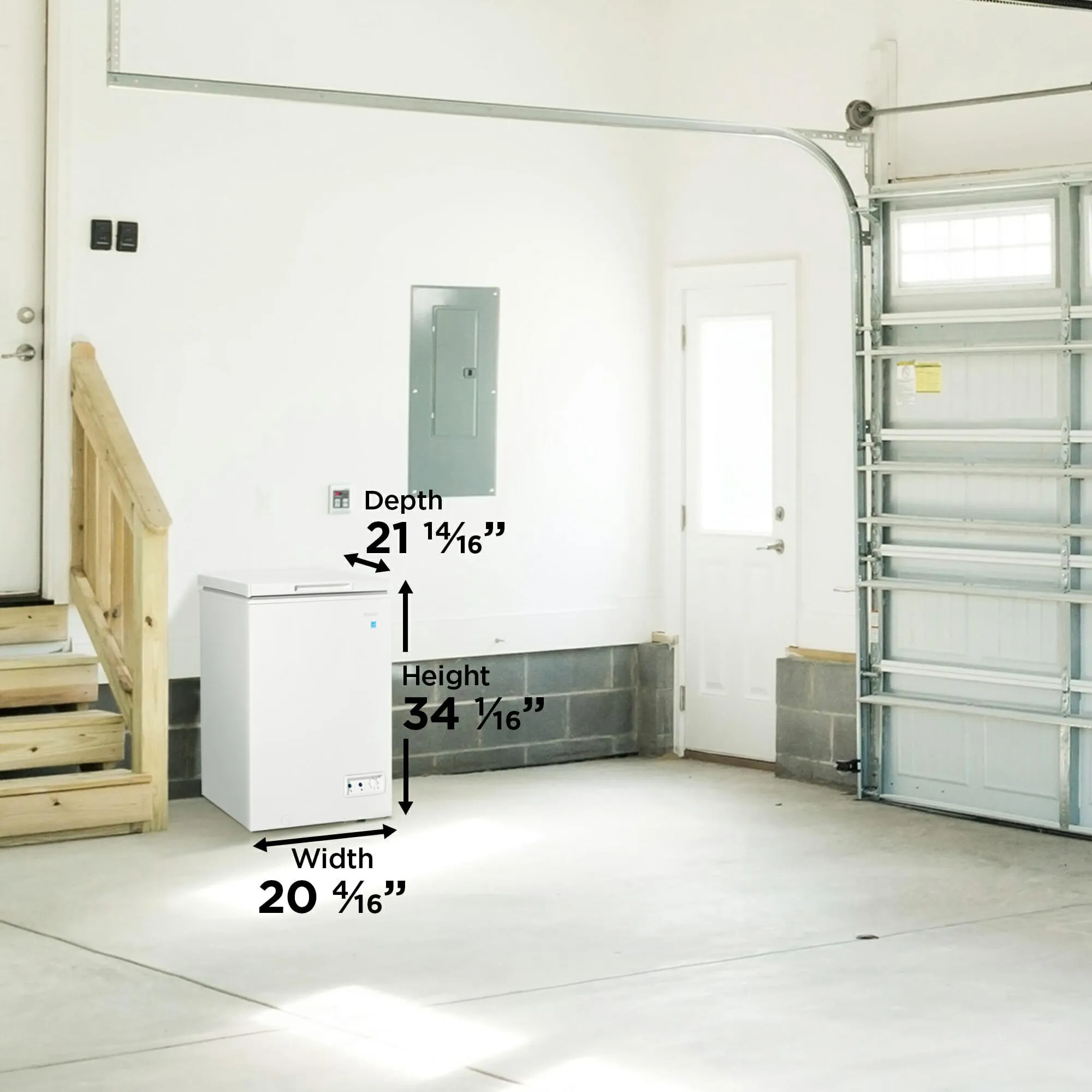 Danby DCF035A5WDB Danby 3.5 Cu. Ft. Chest Freezer In White