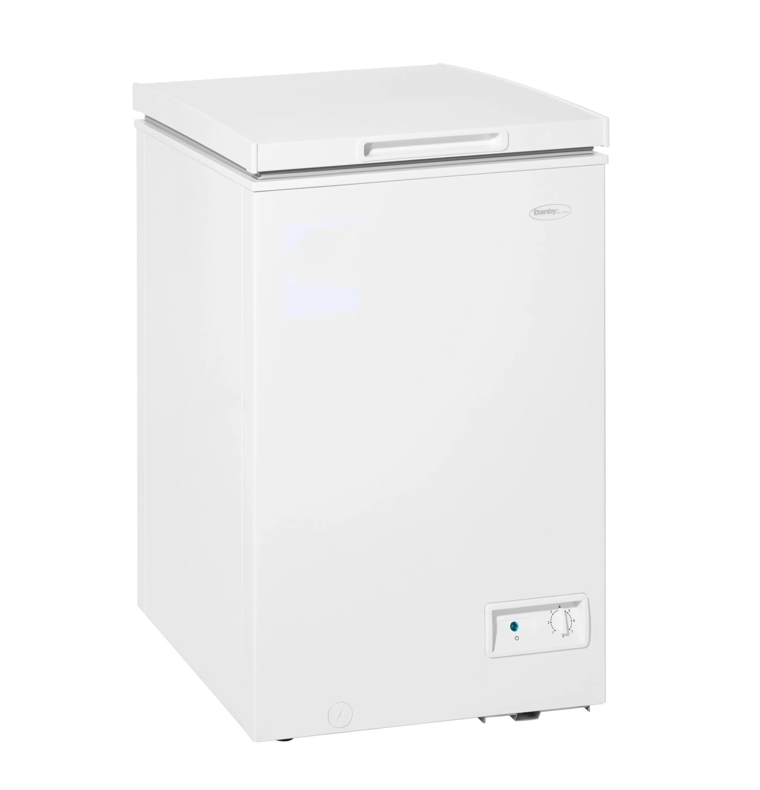 Danby DCF035A6WM Danby 3.5 Cu. Ft. Square Model Chest Freezer Doe