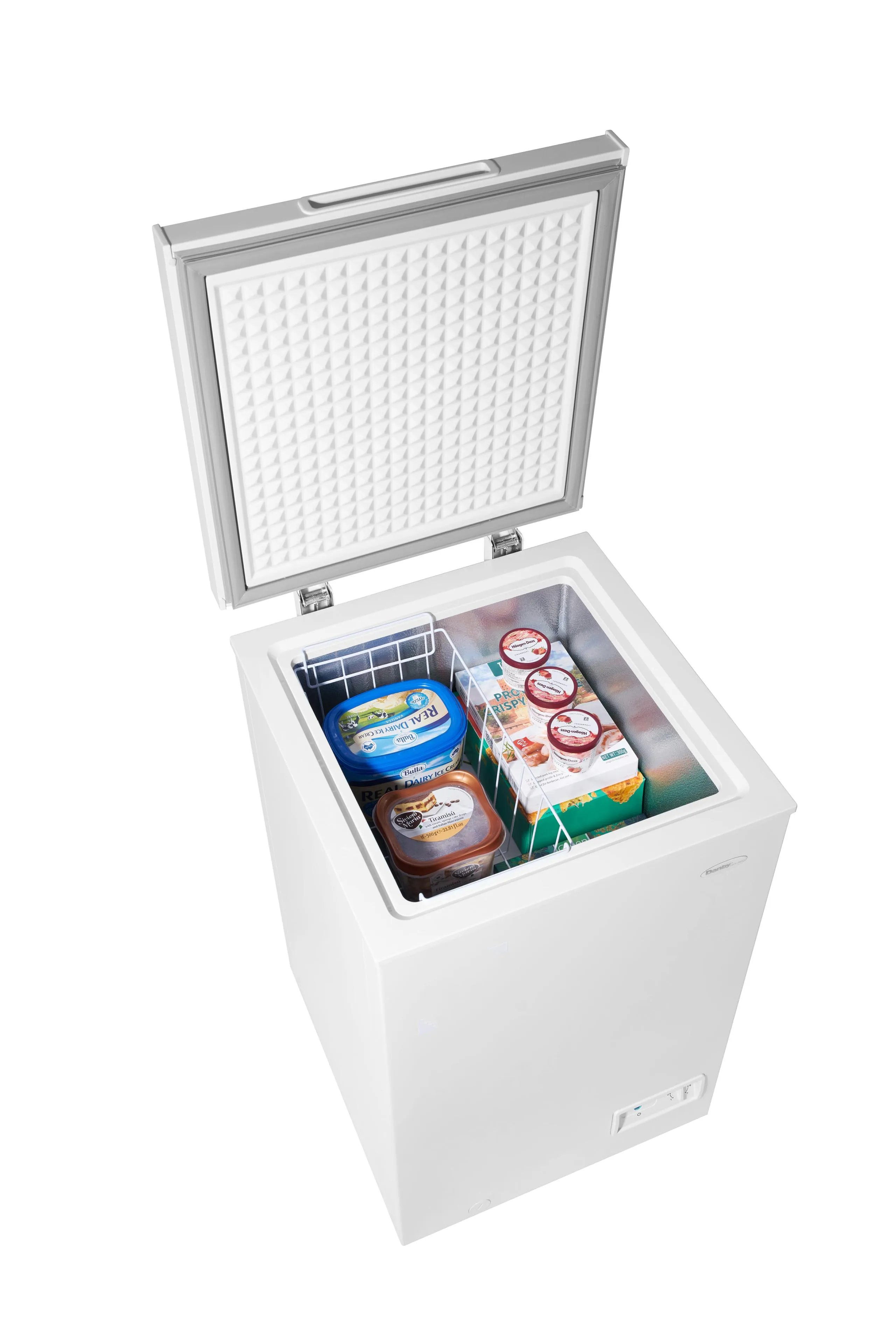 Danby DCF035A6WM Danby 3.5 Cu. Ft. Square Model Chest Freezer Doe