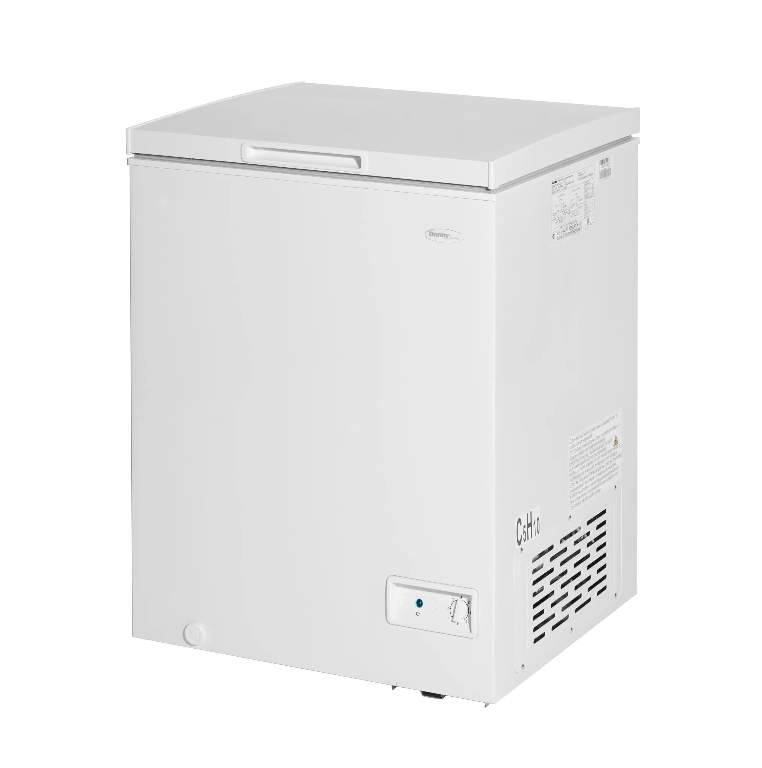 Danby DCF050A6WM Danby 5.0 Cu. Ft. Square Model Chest Freezer Doe