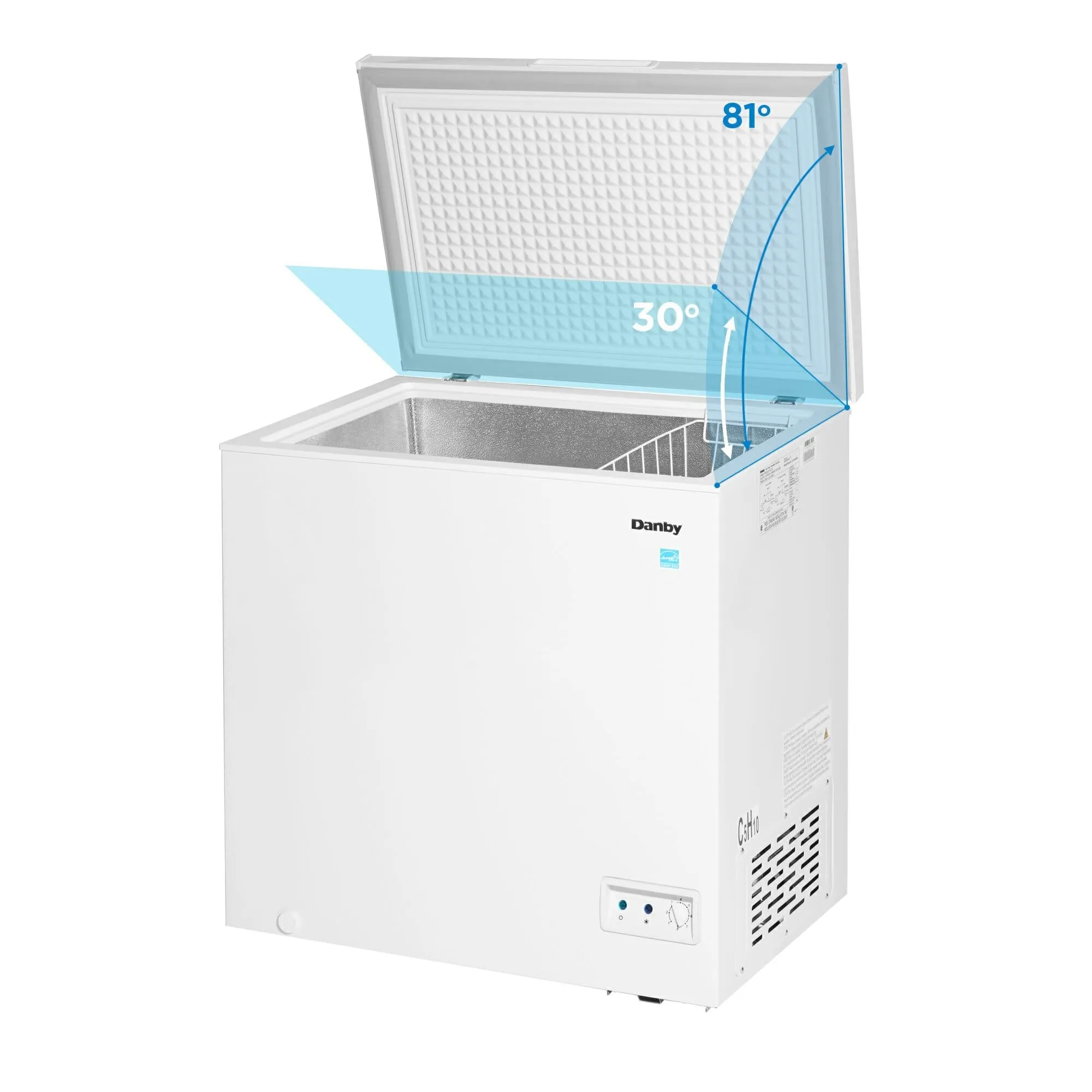 Danby DCF070A5WDB Danby 7.0 Cu. Ft. Square Model Chest Freezer