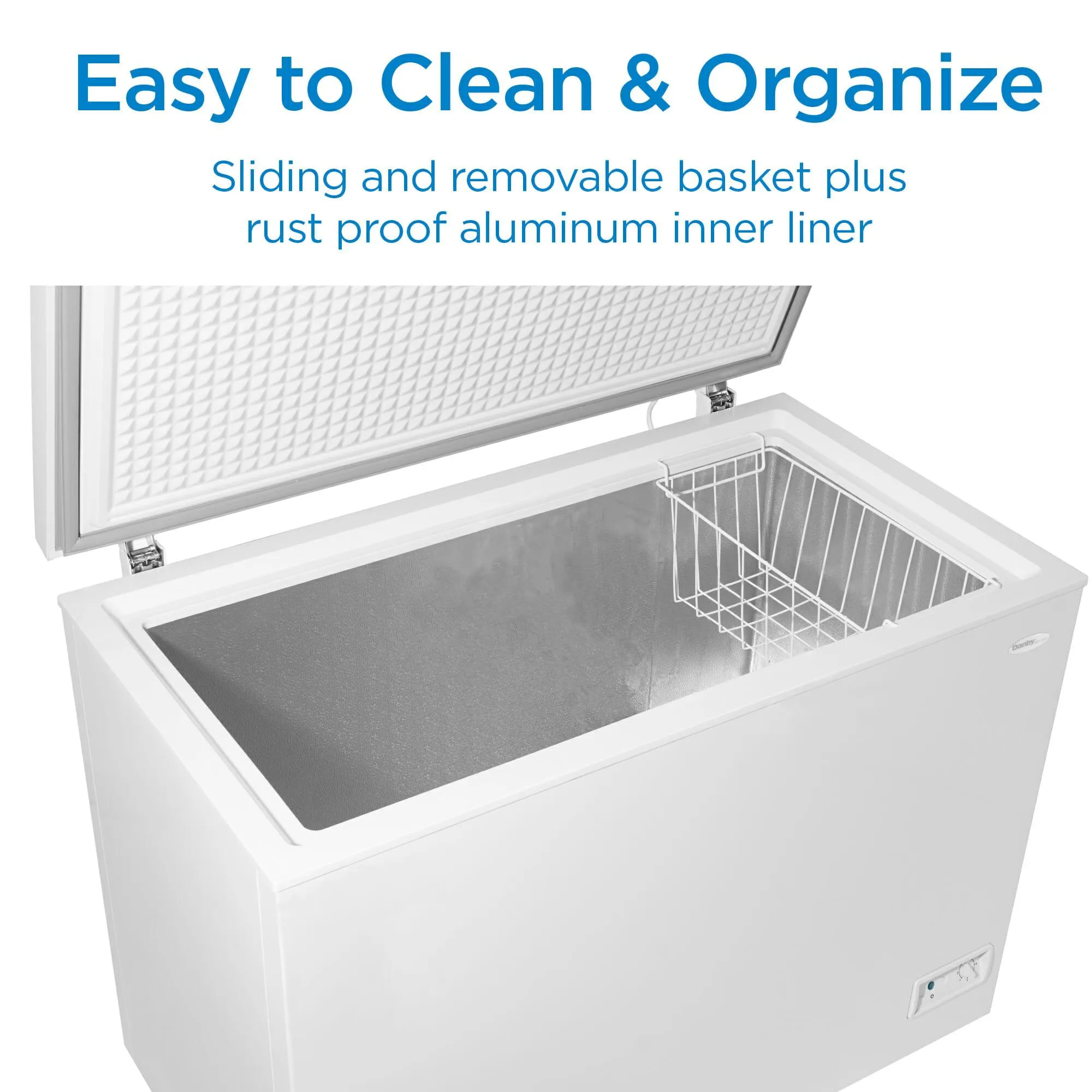 Danby DCF100A6WM Danby 10.0 Cu. Ft. Square Model Chest Freezer Doe
