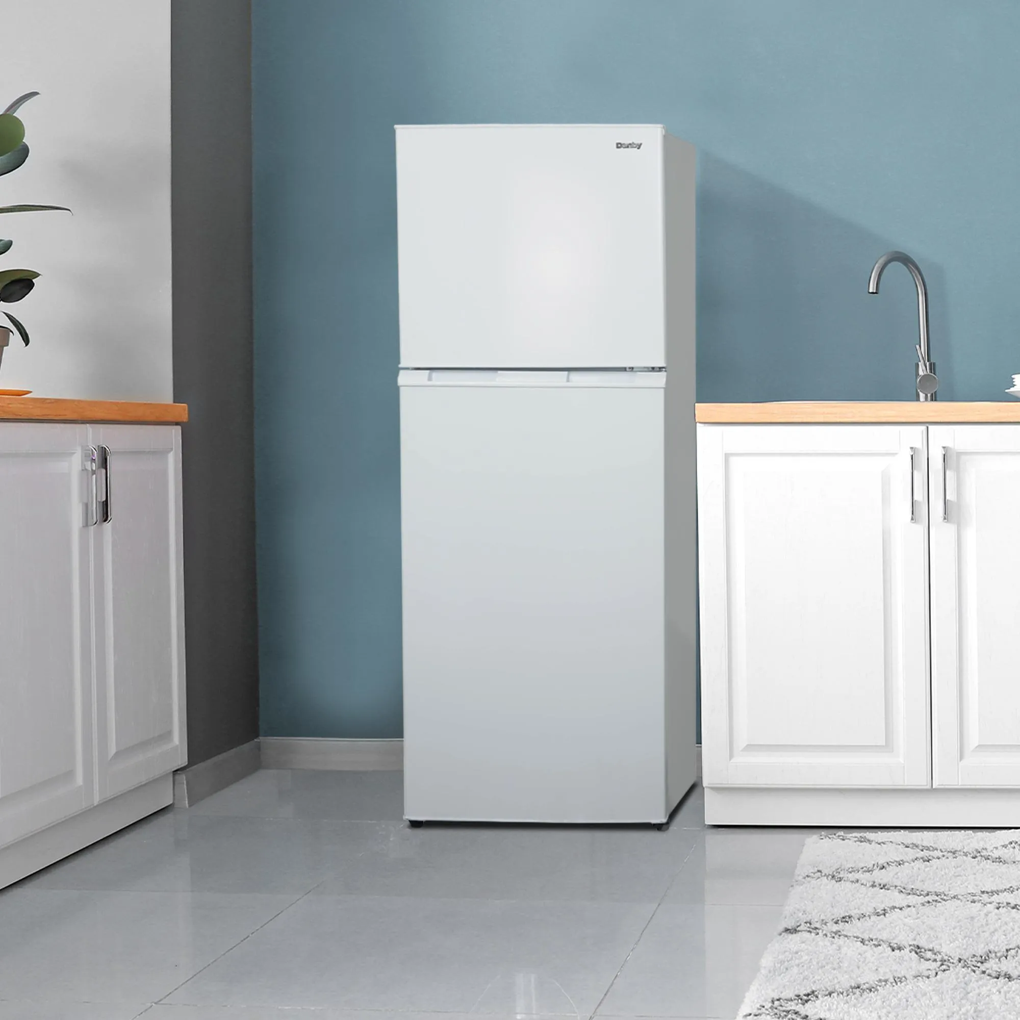 Danby DFF101E1WDB Danby 10.1 Cu. Ft. Frost Free Top Mount Refrigerator