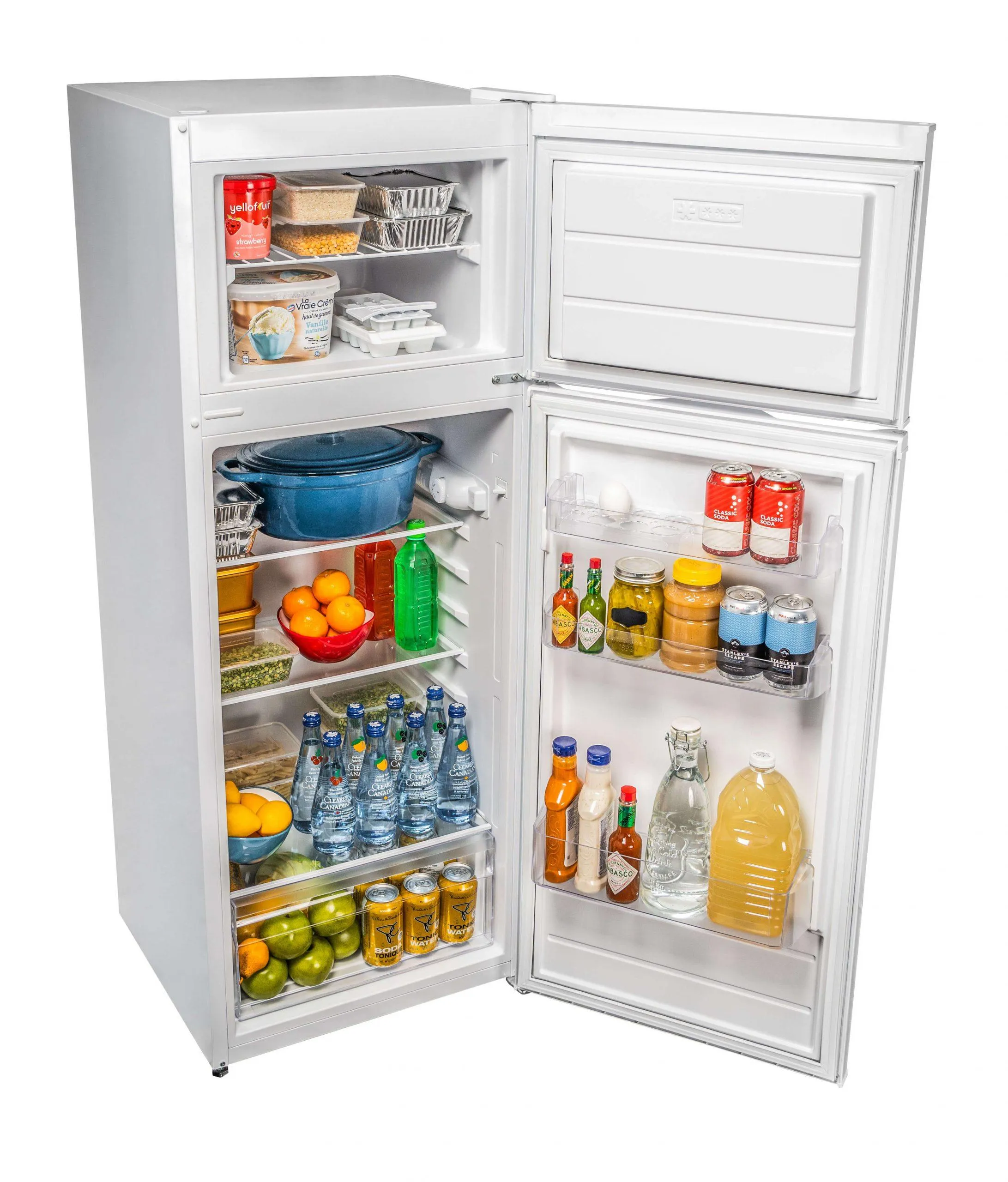 Danby DPF074V1WDB6 Danby 7.4 Cu Ft Top Mount Refrigerator