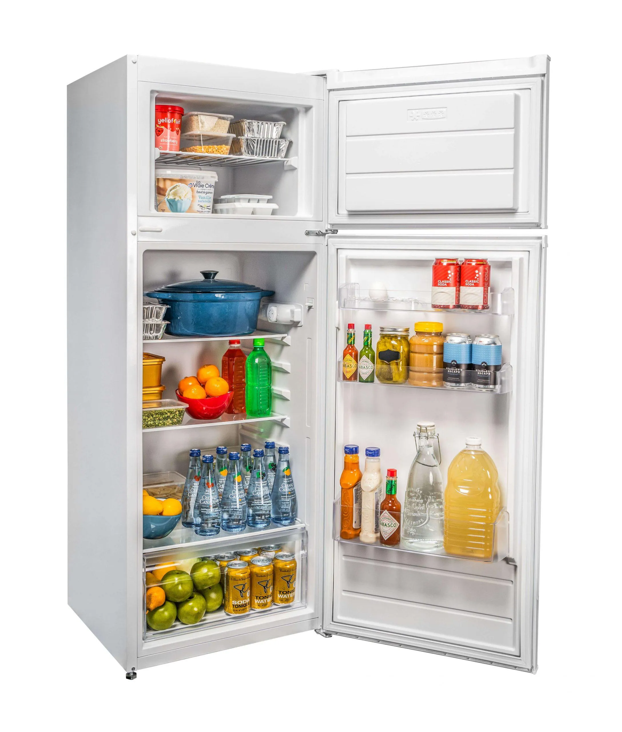 Danby DPF074V1WDB6 Danby 7.4 Cu Ft Top Mount Refrigerator
