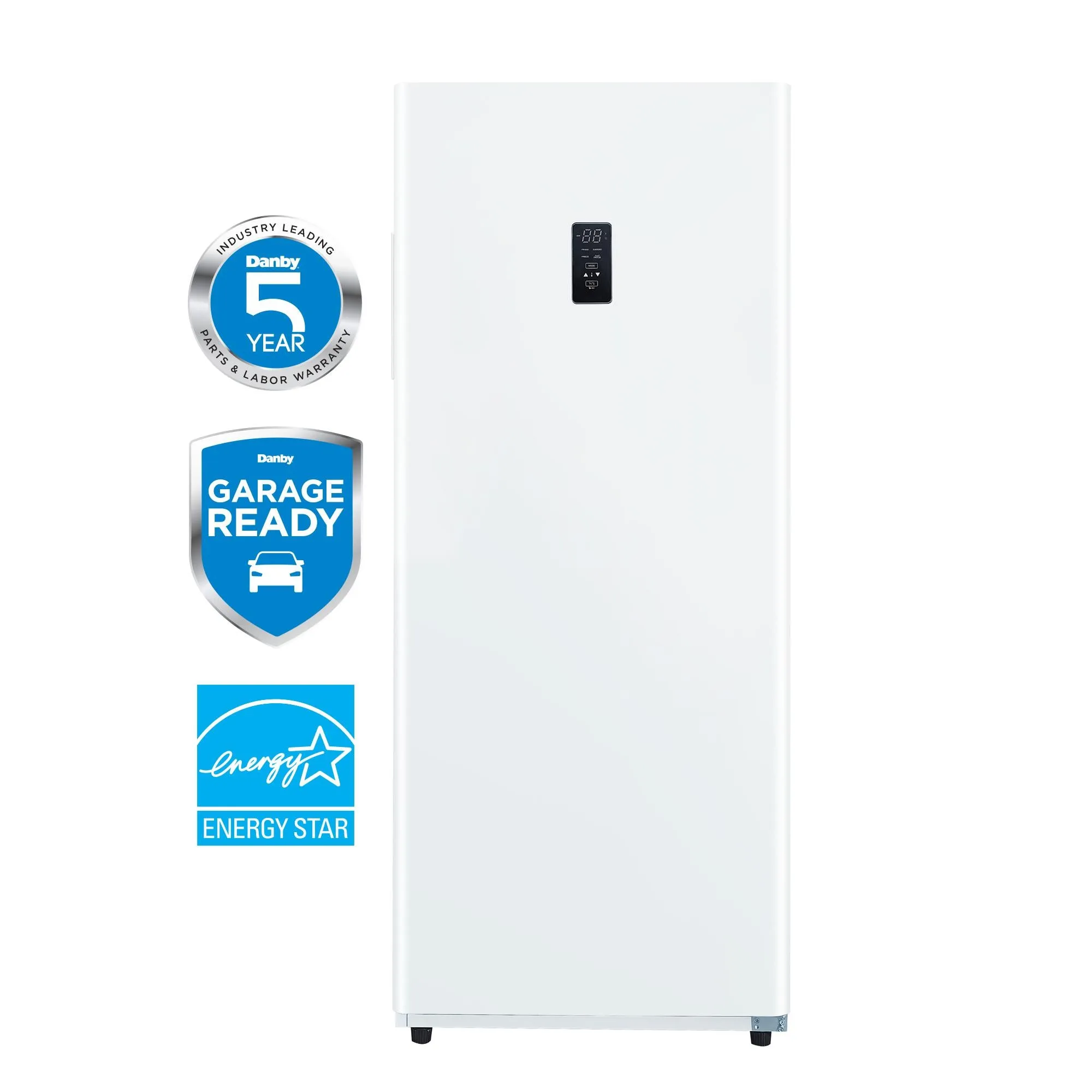 Danby DUF140A1WDB Danby 14.0 Cu. Ft .Frost Free Convertible Upright Freezer