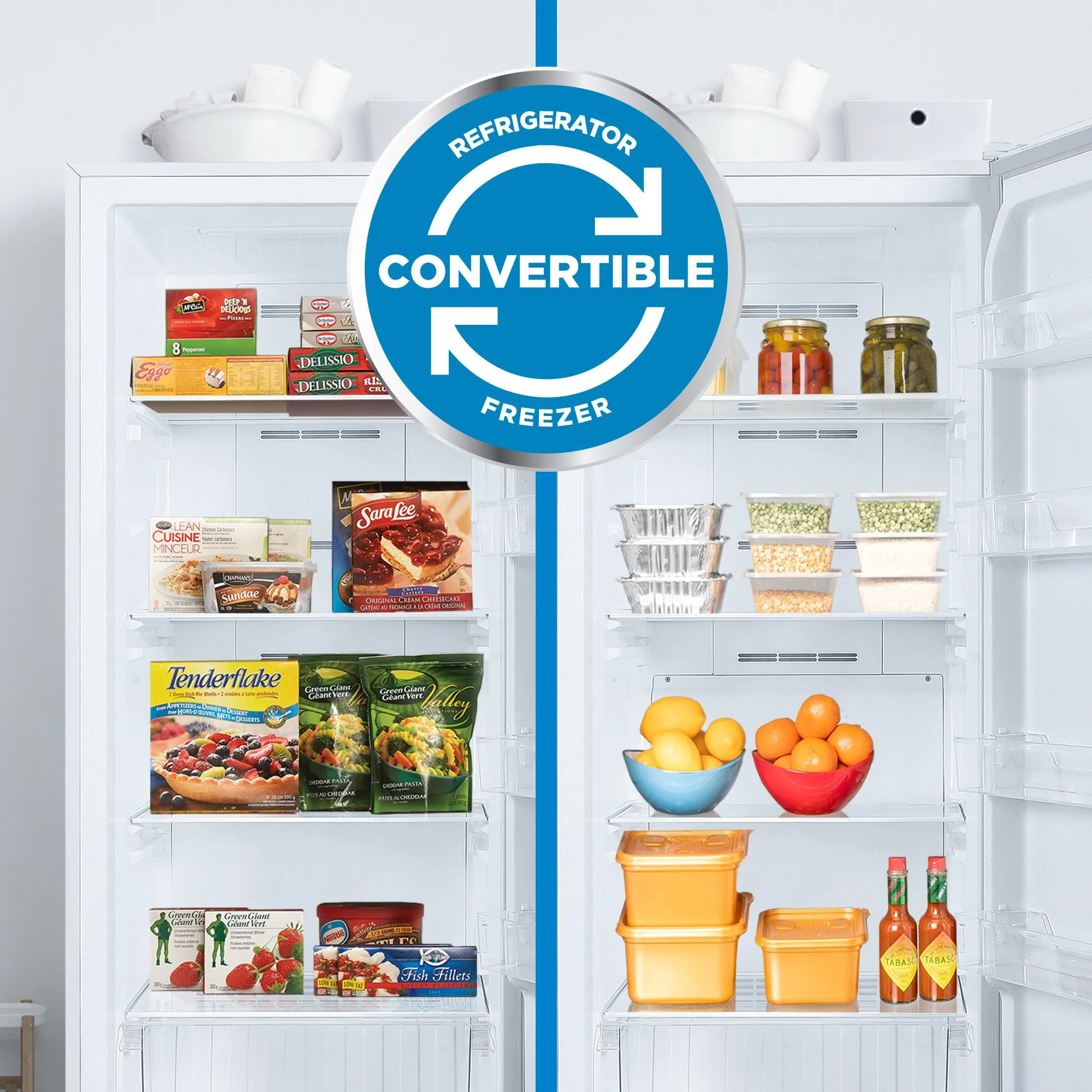 Danby DUF140A1WDB Danby 14.0 Cu. Ft .Frost Free Convertible Upright Freezer