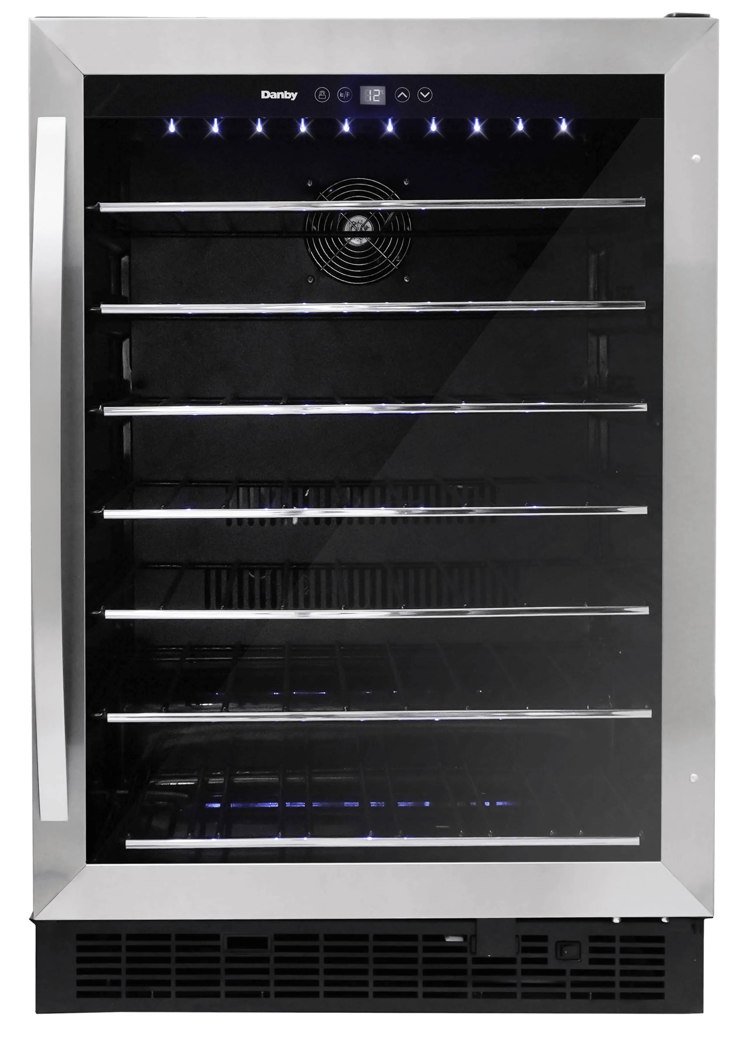 Danby DWC057A1BSS Danby 60 Bottle Built-In Wine Cooler In Stainless Steel