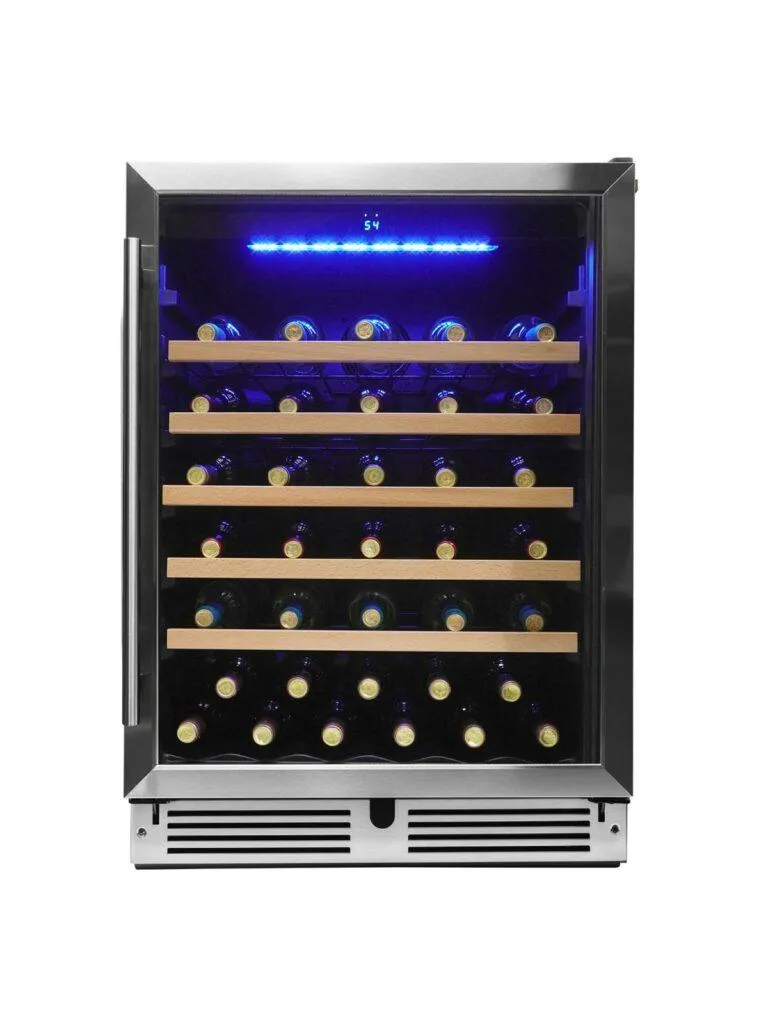 Danby DWC057D1BSS Danby 24 Under Counter Wine Cooler In Black Stainless Steel