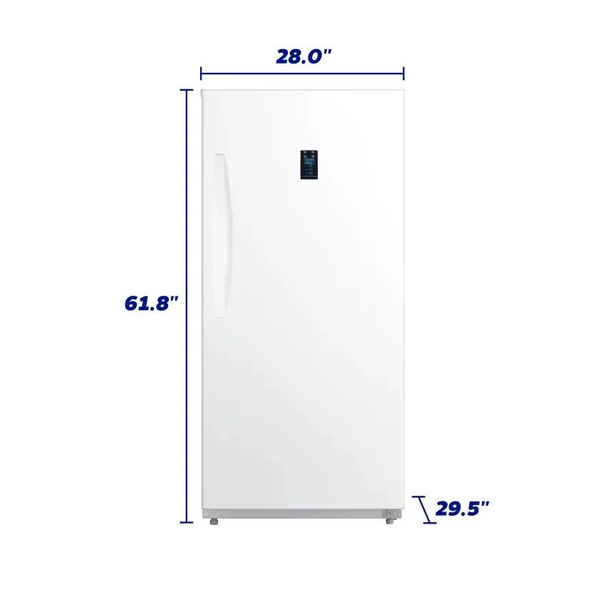 Element Appliance EUF14CEBW Element 13.8 Cu. Ft. Upright Convertible Freezer / Refrigerator - White. Energy Star (Euf14Cebw)
