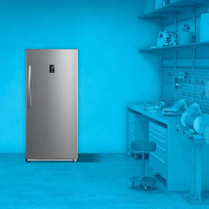 Element Appliance EUF14CECS Element 13.8 Cu. Ft. Upright Convertible Freezer / Refrigerator - Stainless Steel. Energy Star (Euf14Cecs)