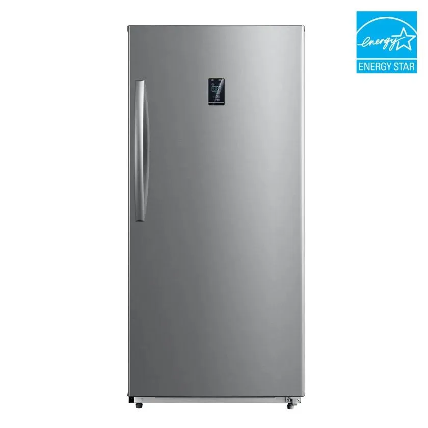 Element Appliance EUF14CECS Element 13.8 Cu. Ft. Upright Convertible Freezer / Refrigerator - Stainless Steel. Energy Star (Euf14Cecs)