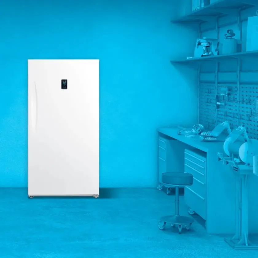 Element Appliance EUF17CEBW Element 17.0 Cu. Ft. Upright Convertible Freezer / Refrigerator - White. Energy Star (Euf17Cebw)