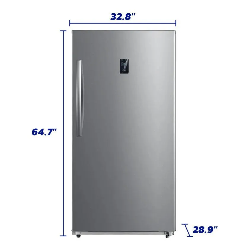 Element Appliance EUF17CECS Element 17.0 Cu. Ft. Upright Convertible Freezer / Refrigerator - Stainless Steel. Energy Star (Euf17Cecs)