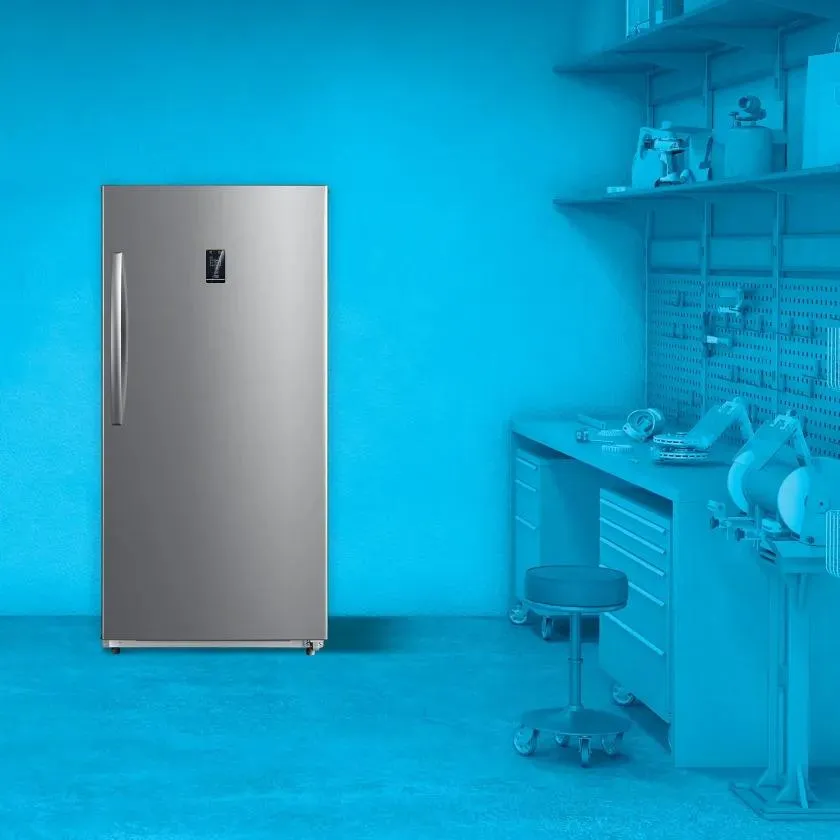 Element Appliance EUF17CECS Element 17.0 Cu. Ft. Upright Convertible Freezer / Refrigerator - Stainless Steel. Energy Star (Euf17Cecs)