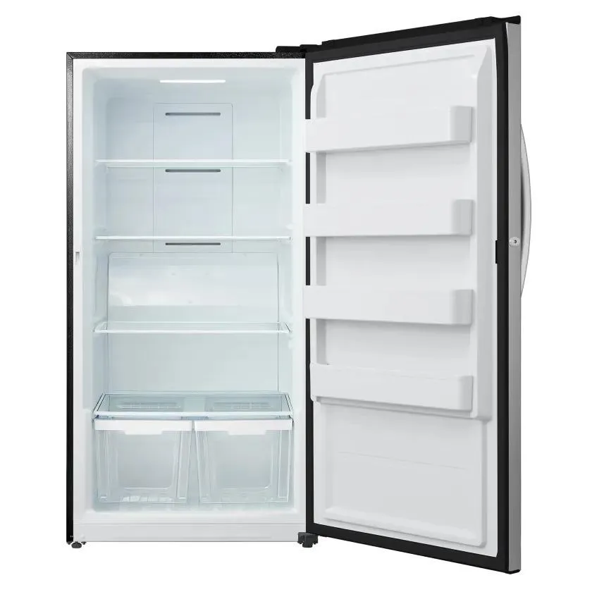 Element Appliance EUF17CECS Element 17.0 Cu. Ft. Upright Convertible Freezer / Refrigerator - Stainless Steel. Energy Star (Euf17Cecs)