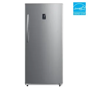 Element Appliance EUF21CECS Element 21.0 Cu. Ft. Upright Convertible Freezer / Refrigerator - Stainless Steel. Energy Star (Euf21Cecs)