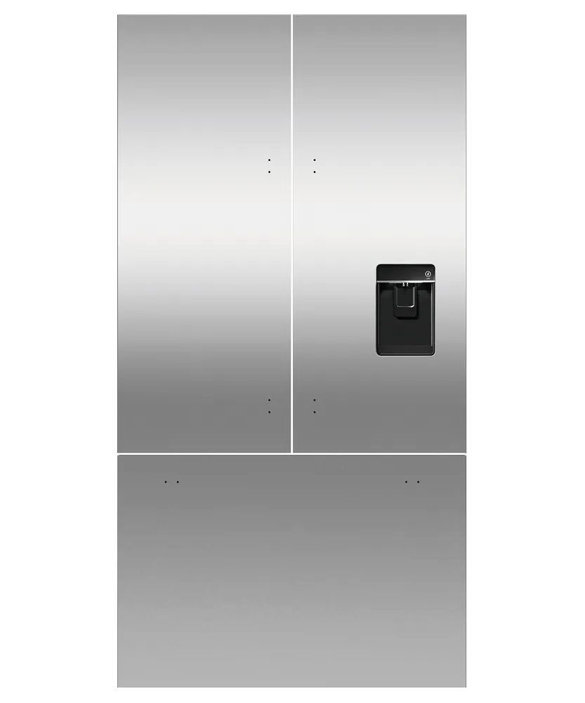 Fisher & Paykel RD3672AU Door Panel For Integrated Ice & Water Refrigerator Freezer. 36. French Door