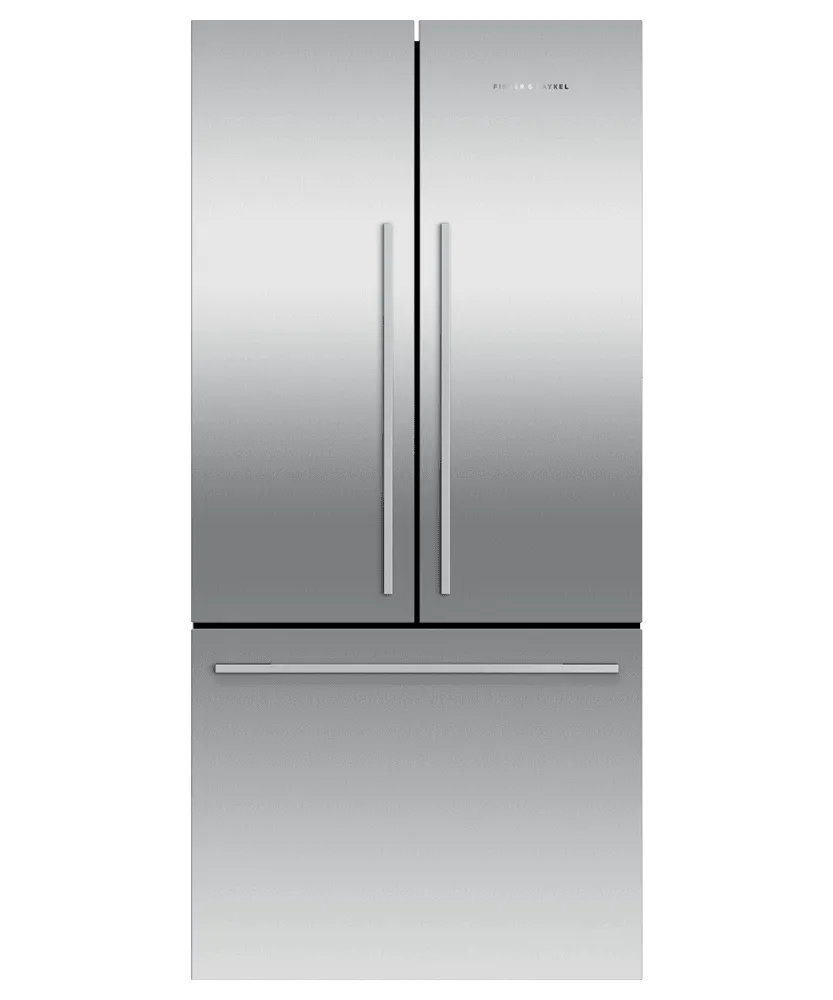 Fisher & Paykel RF170ADJX4 Freestanding French Door Refrigerator Freezer. 32. 16.9 Cu Ft. Ice