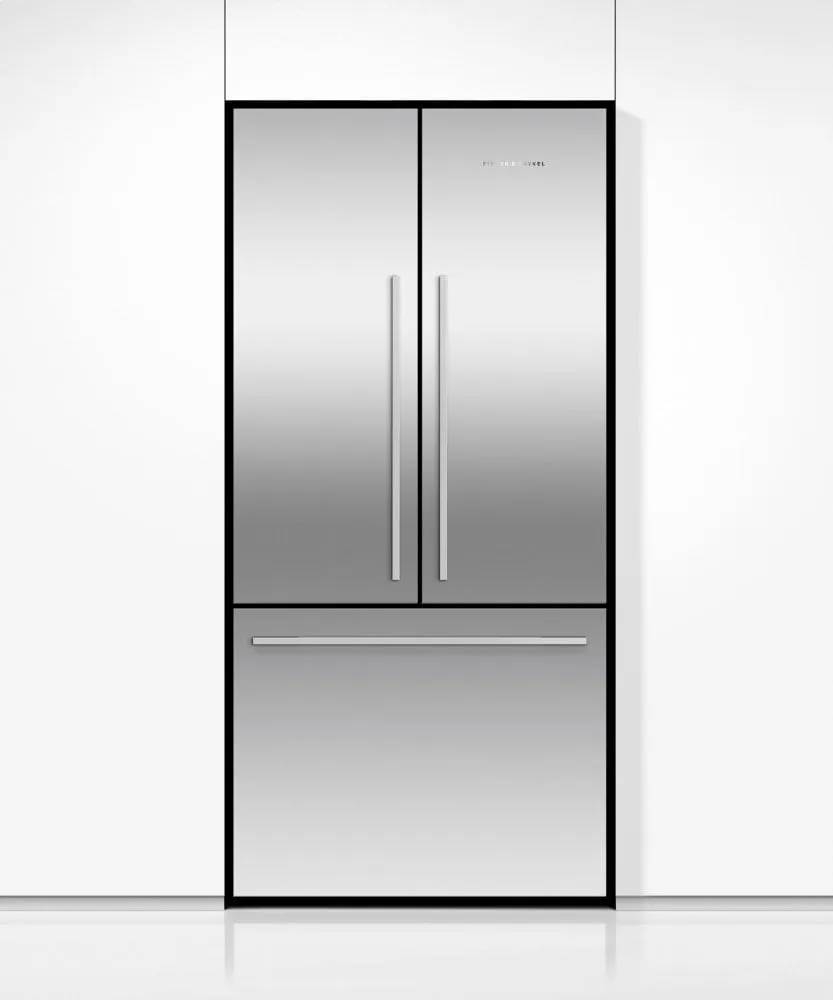 Fisher & Paykel RF170ADJX4 Freestanding French Door Refrigerator Freezer. 32. 16.9 Cu Ft. Ice
