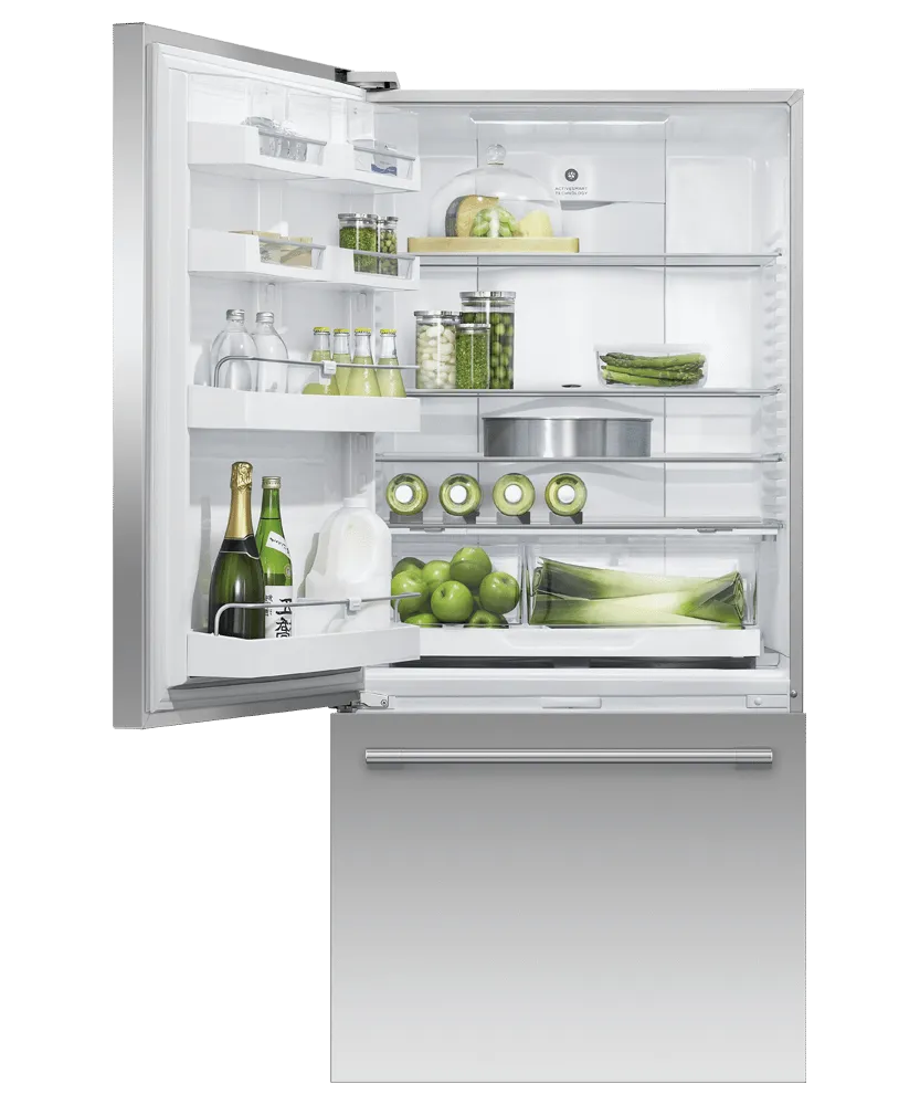 Fisher & Paykel RF170WLHJX1 Freestanding Refrigerator Freezer. 32. 17.1 Cu Ft. Ice
