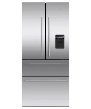 Fisher & Paykel RF172GDUX1 Freestanding French Door Refrigerator Freezer. 32. 16.9 Cu Ft. Ice & Water