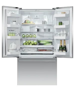 Fisher & Paykel RF201ADJSX5 Freestanding French Door Refrigerator Freezer. 36. 20.1 Cu Ft. Ice