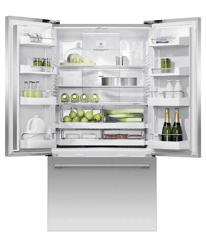Fisher & Paykel RF201AHJSX1 Freestanding French Door Refrigerator Freezer. 36. 20.1 Cu Ft. Ice