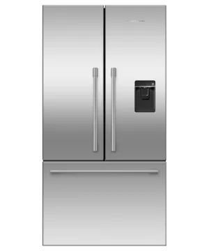 Fisher & Paykel RF201AHUSX1 Freestanding French Door Refrigerator Freezer. 36. 20.1 Cu Ft. Ice & Water