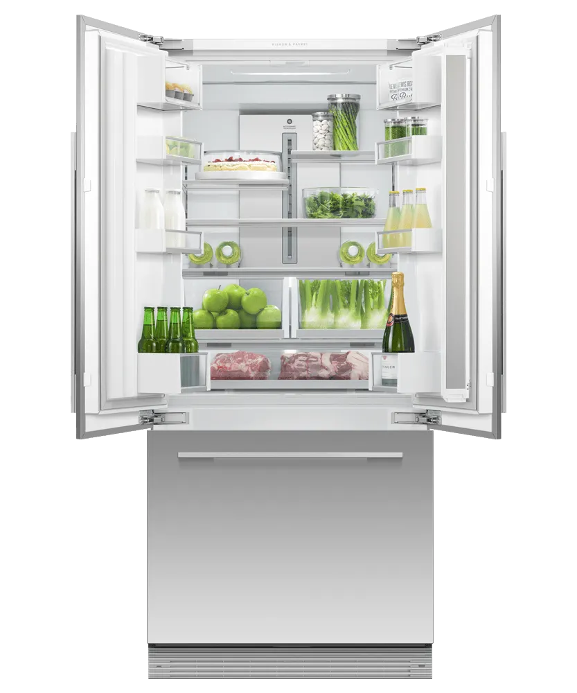 Fisher & Paykel RS32A72U1 Integrated French Door Refrigerator Freezer. 32. Ice & Water