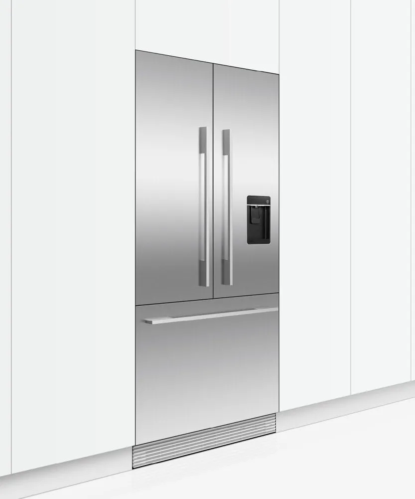 Fisher & Paykel RS32A72U1 Integrated French Door Refrigerator Freezer. 32. Ice & Water