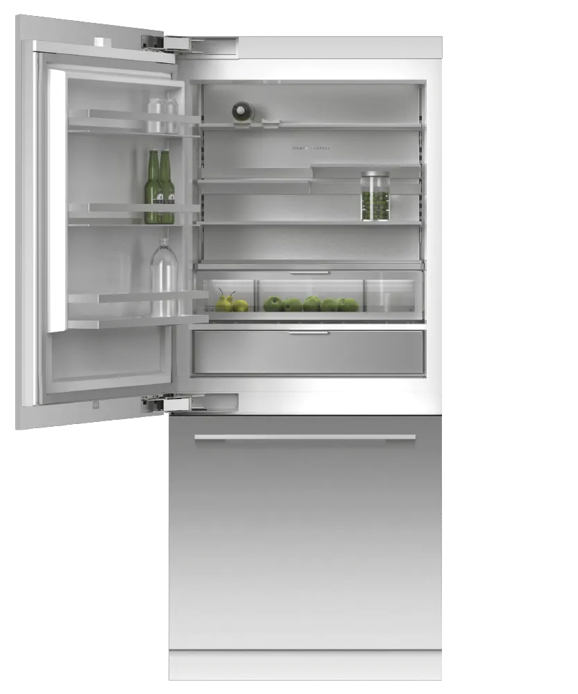 Fisher & Paykel RS3684WLUVE1 Integrated Refrigerator Freezer. 36. 19.2 Cu Ft. Ice & Water