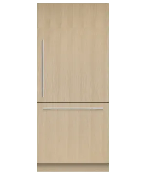 Fisher & Paykel RS3684WRUVE1 Integrated Refrigerator Freezer. 36. 19.2 Cu Ft. Ice & Water