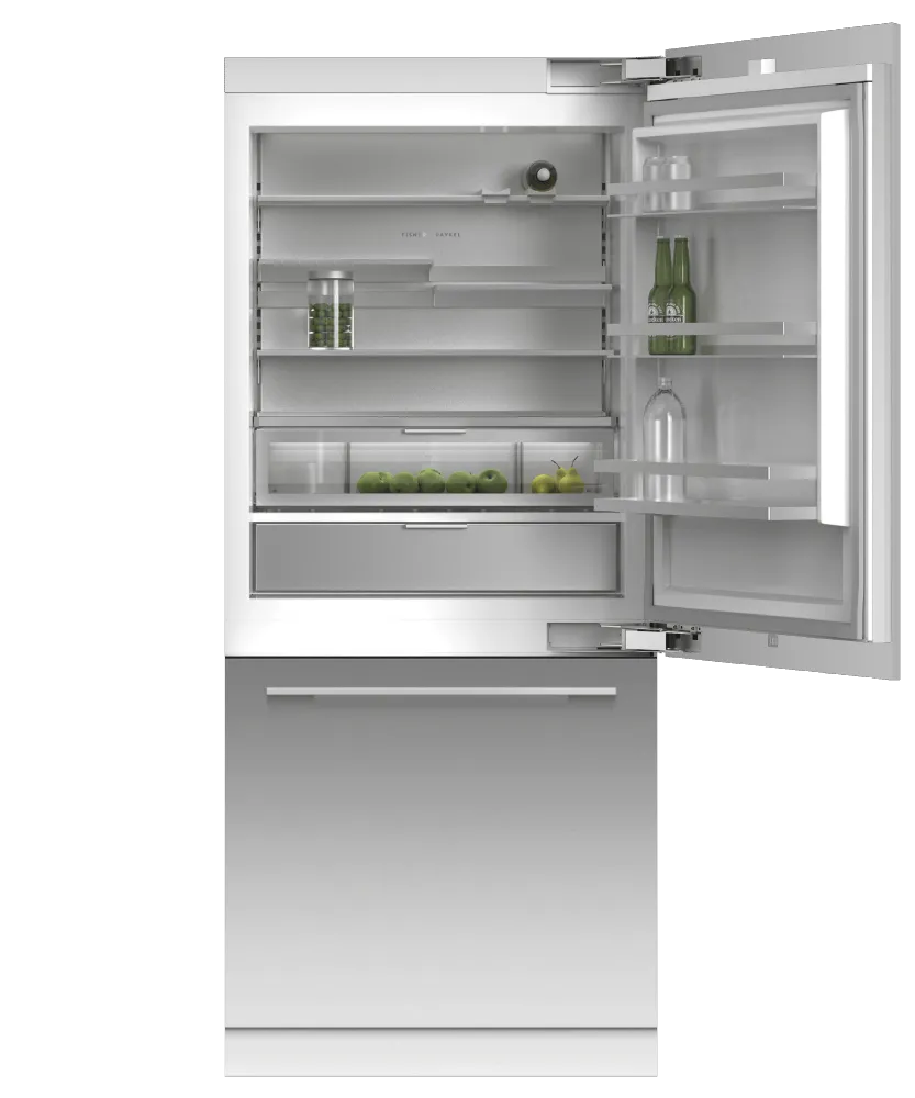 Fisher & Paykel RS3684WRUVE1 Integrated Refrigerator Freezer. 36. 19.2 Cu Ft. Ice & Water