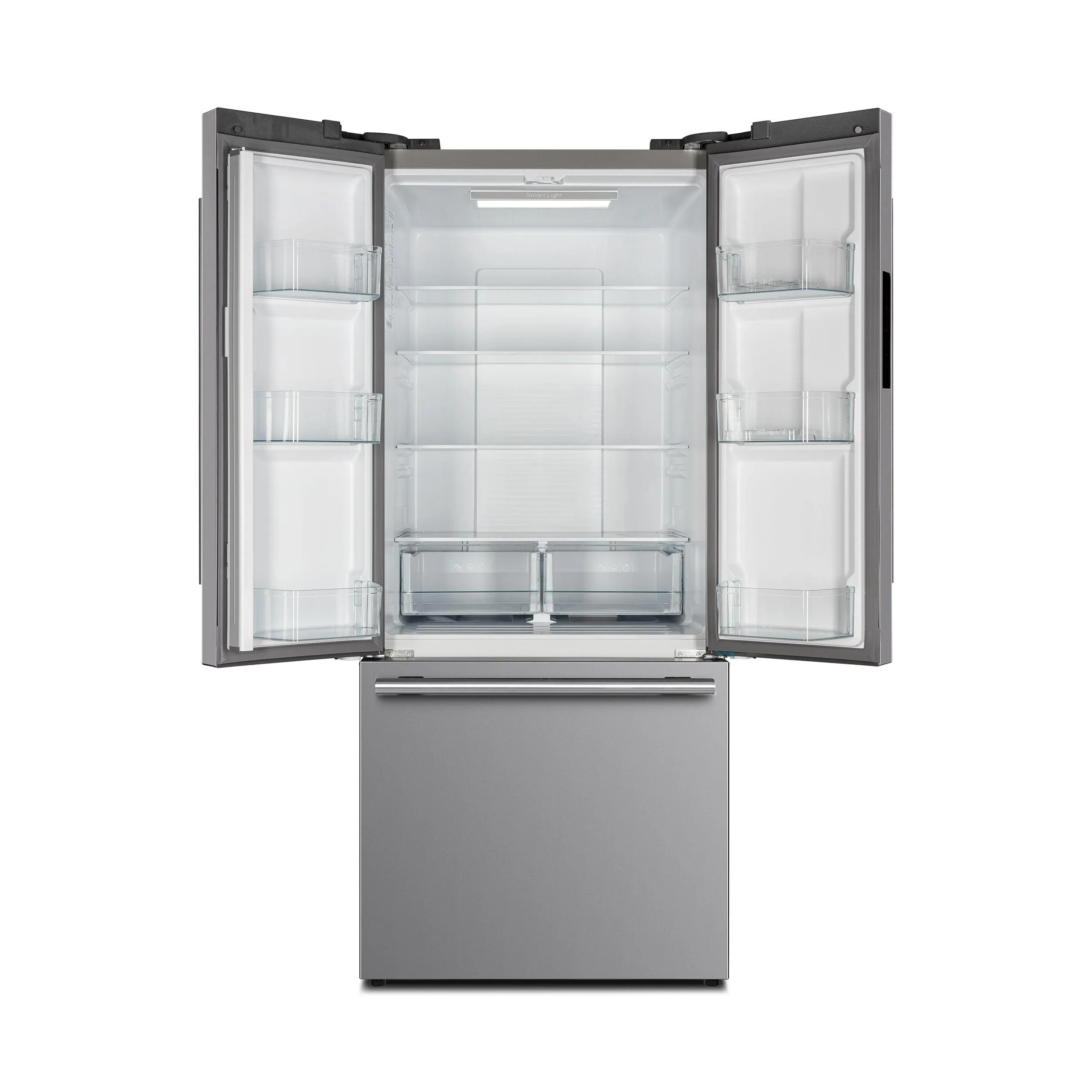 Forno FFFFD197431SB No Frost Refridgerator 31 French Door 17.5Cf. Vcm Stainless Steel With Ice Maker