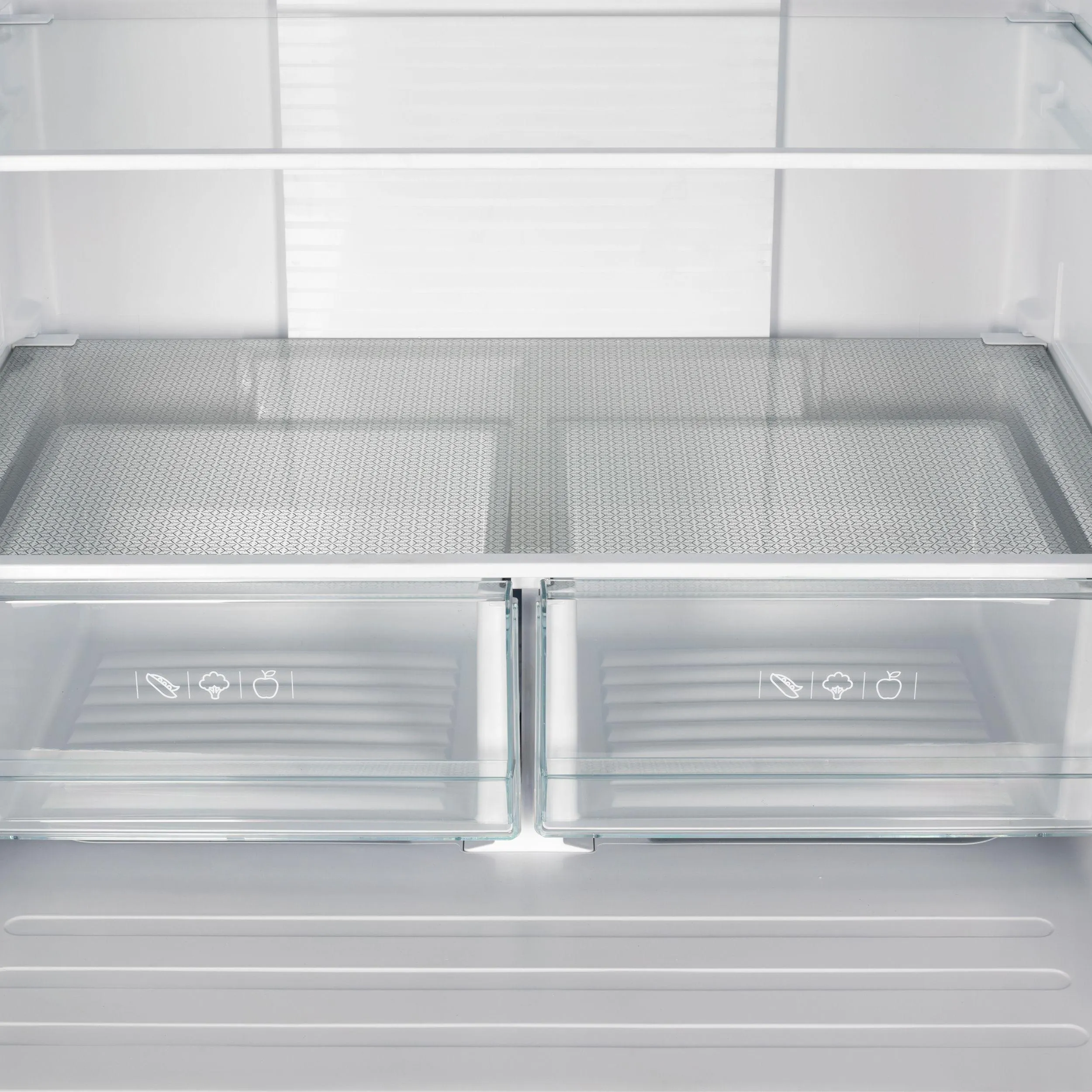 Forno FFFFD197431SB No Frost Refridgerator 31 French Door 17.5Cf. Vcm Stainless Steel With Ice Maker