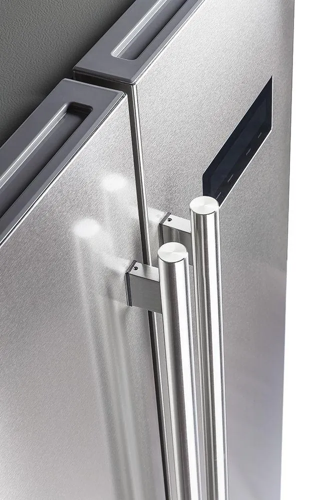 Forno FFRBI180533SB Forno Salerno 33 Side-By-Side 15.6 Cu.Ft. Stainless Steel Refrigerator