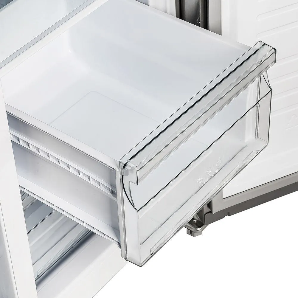 Forno FFRBI180533SB Forno Salerno 33 Side-By-Side 15.6 Cu.Ft. Stainless Steel Refrigerator