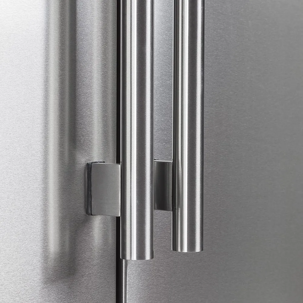 Forno FFRBI180533SB Forno Salerno 33 Side-By-Side 15.6 Cu.Ft. Stainless Steel Refrigerator