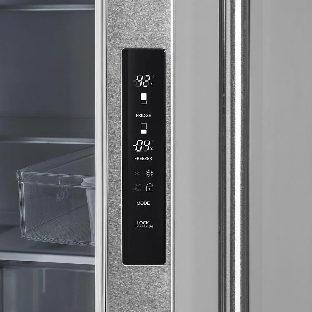 Forno FFRBI182036SB Forno Moena 36 French Door 19.2 Cu.Ft. Stainless Steel Refrigerator