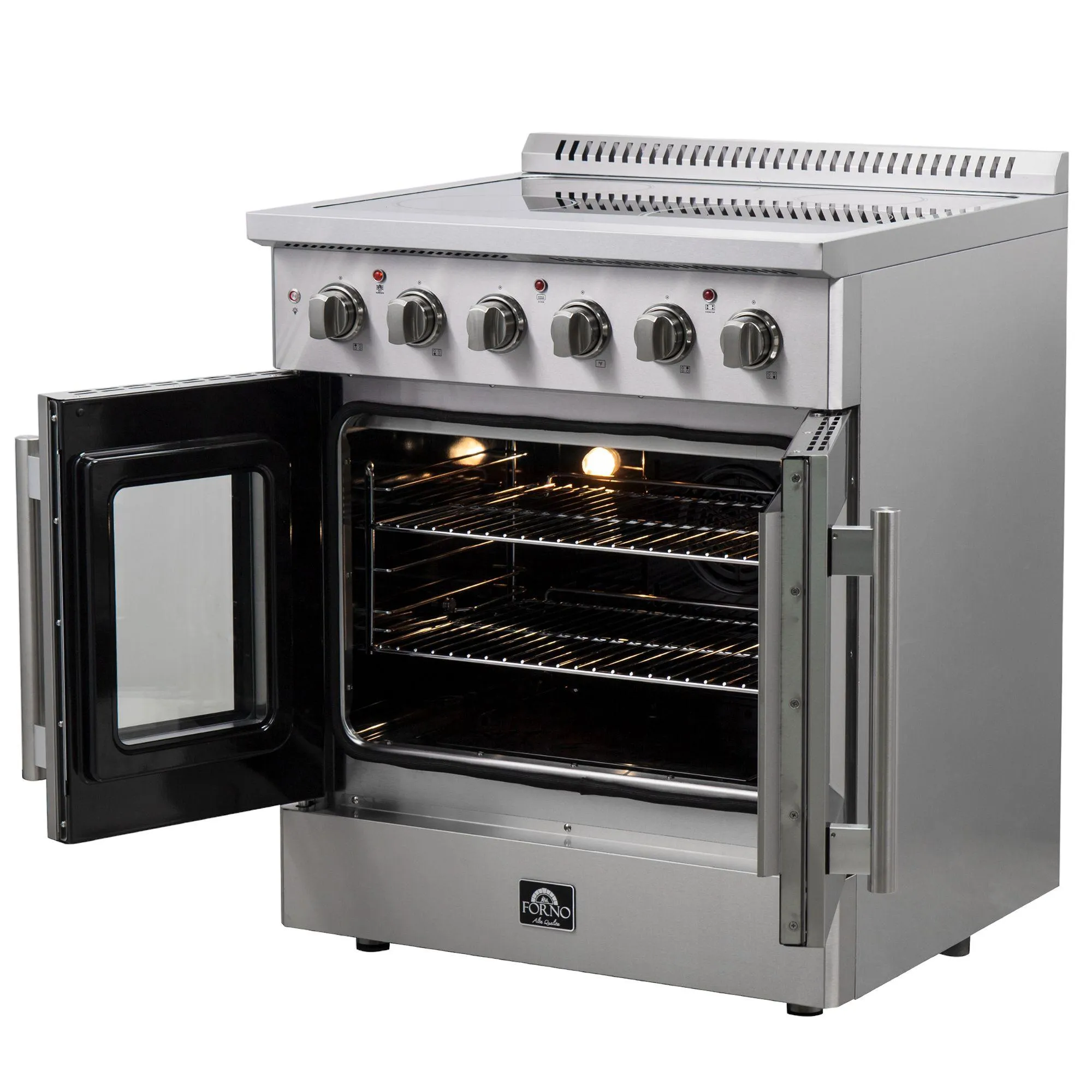 Forno FFSEL691730 Forno Galiano 30 Freestanding French Door Electric Range
