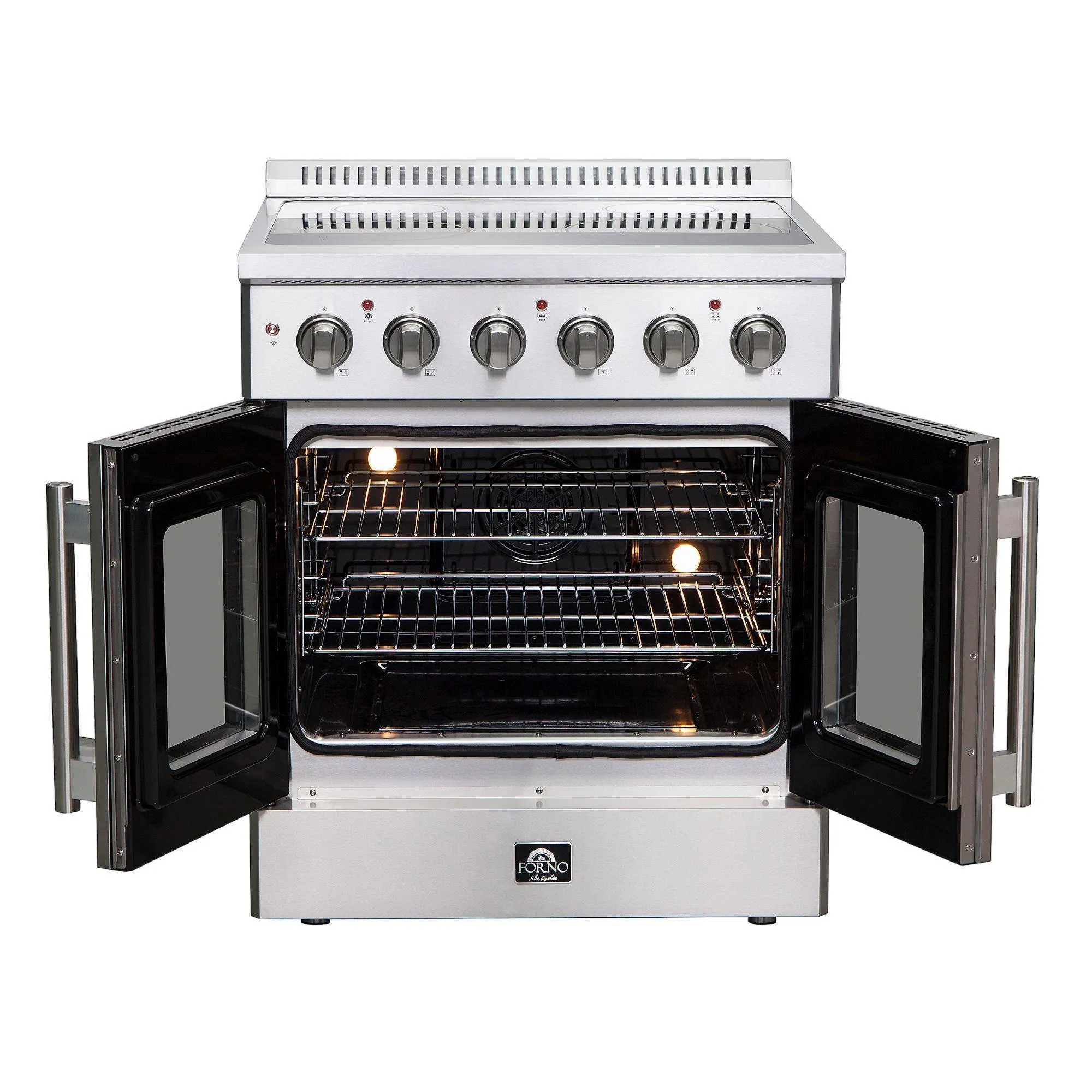 Forno FFSEL691730 Forno Galiano 30 Freestanding French Door Electric Range