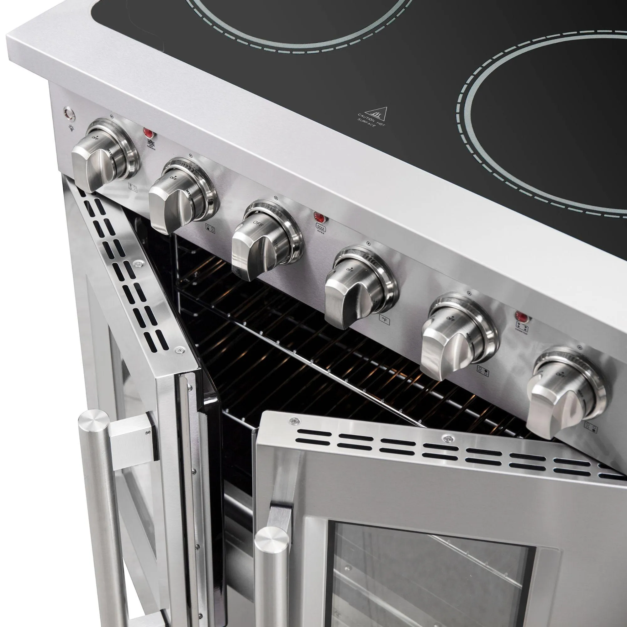 Forno FFSEL691730 Forno Galiano 30 Freestanding French Door Electric Range