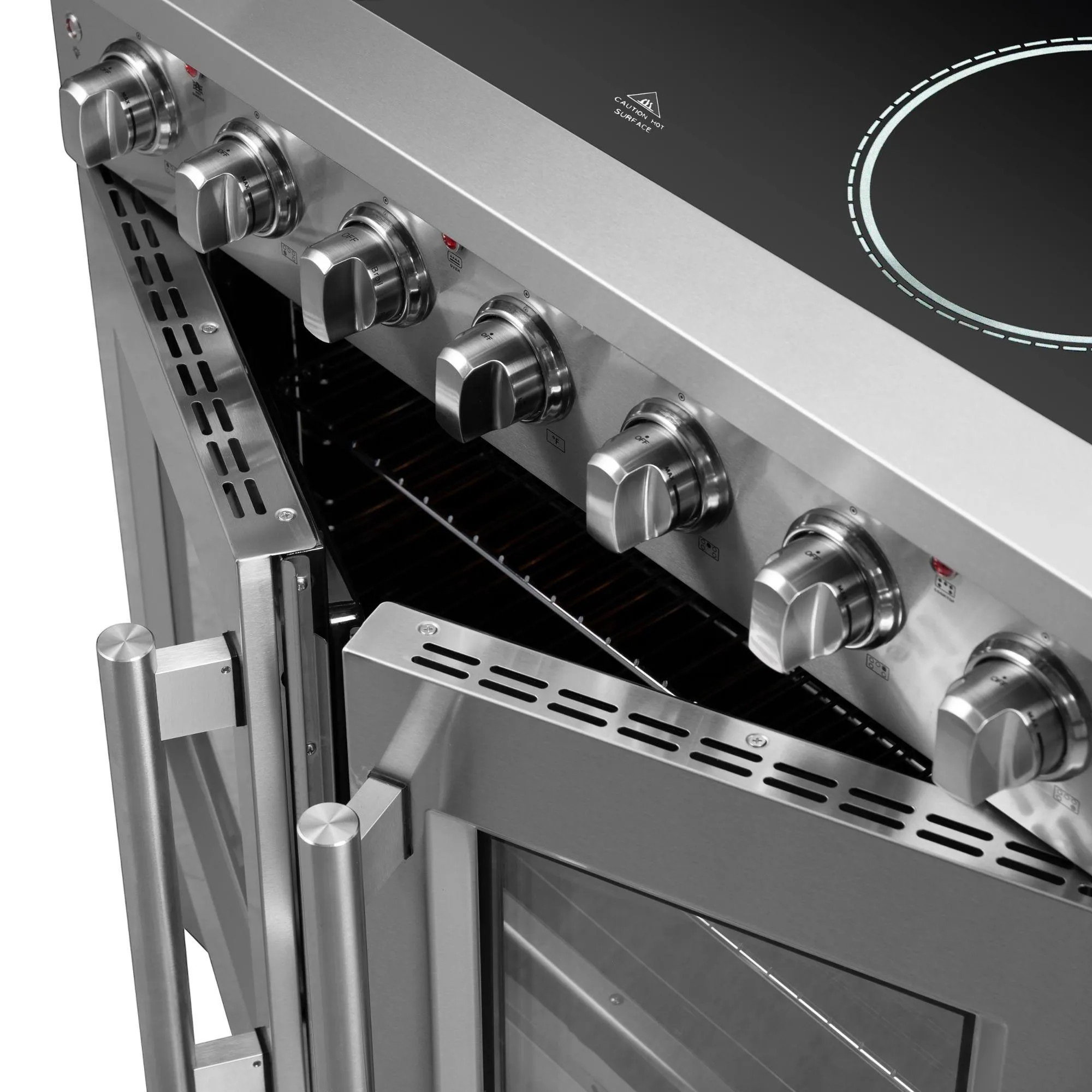 Forno FFSEL691736 Forno Galiano 36 Freestanding French Door Electric Range