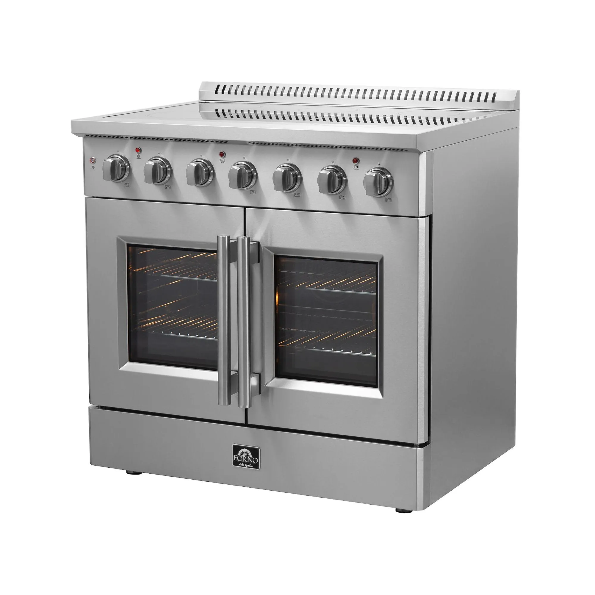 Forno FFSEL691736 Forno Galiano 36 Freestanding French Door Electric Range