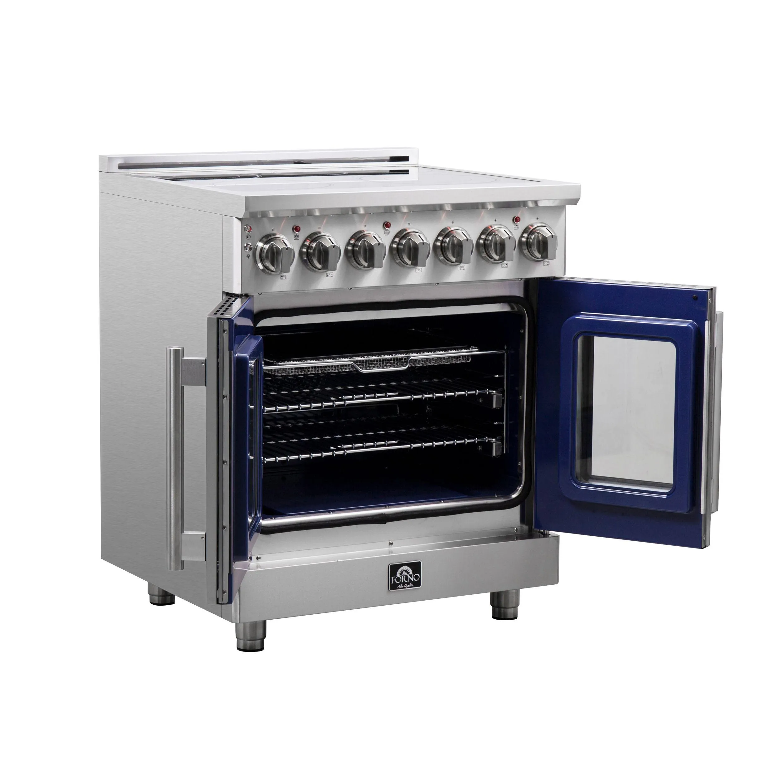 Forno FFSEL695530 Forno Massimo 30 Freestanding French Door Electric Range