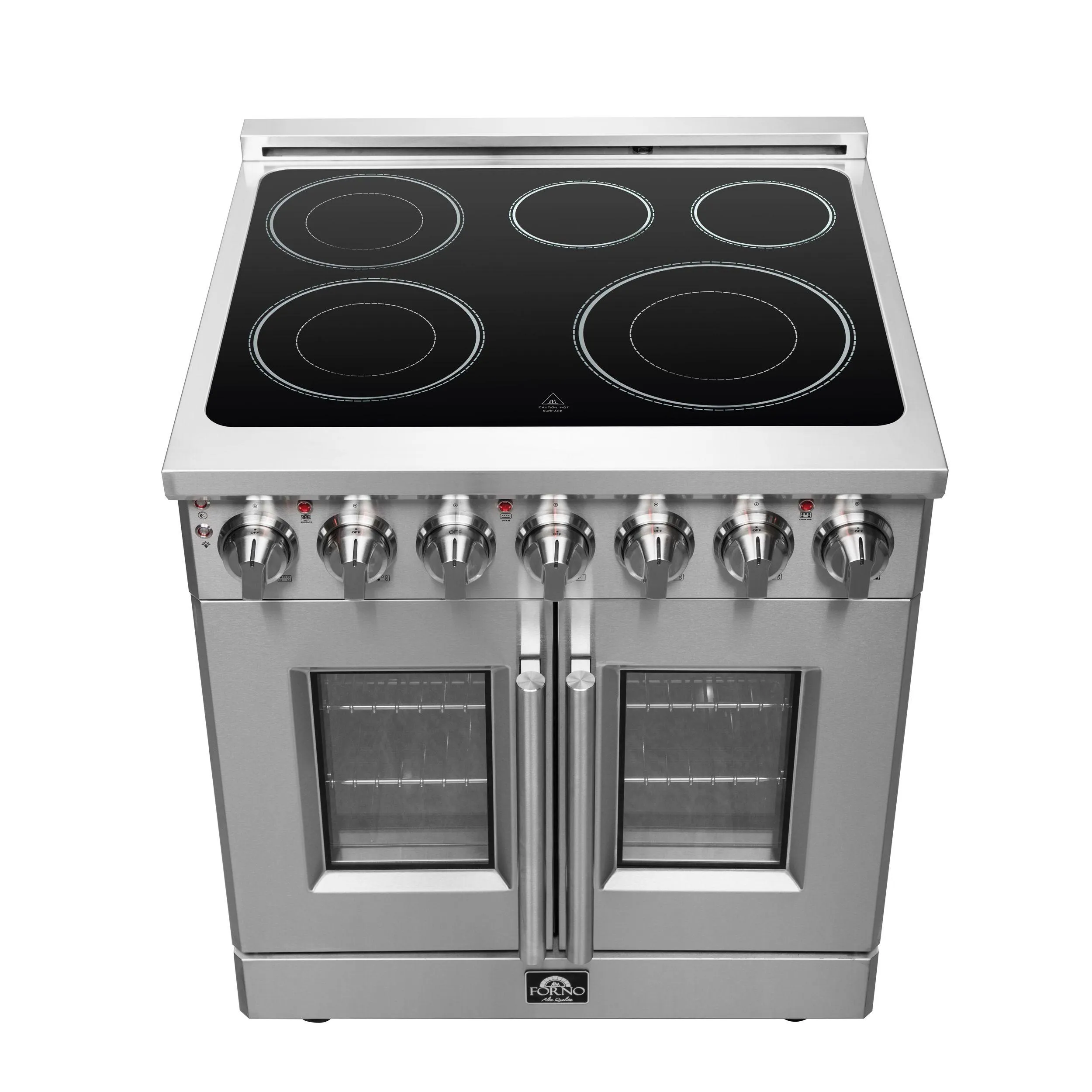 Forno FFSEL695530 Forno Massimo 30 Freestanding French Door Electric Range