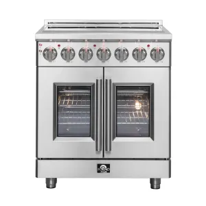 Forno FFSEL695530 Forno Massimo 30 Freestanding French Door Electric Range