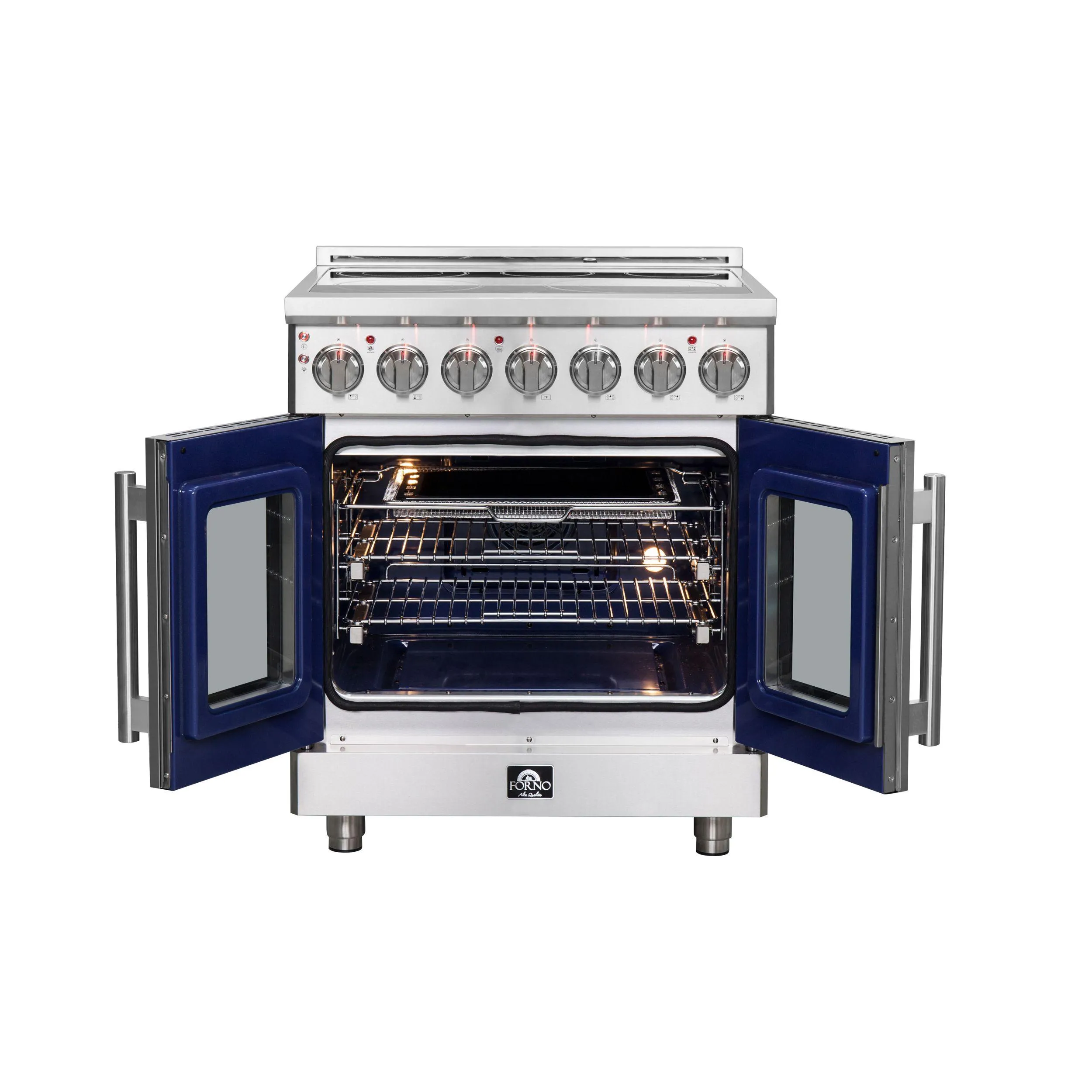 Forno FFSEL695530 Forno Massimo 30 Freestanding French Door Electric Range